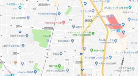 難波マップ
